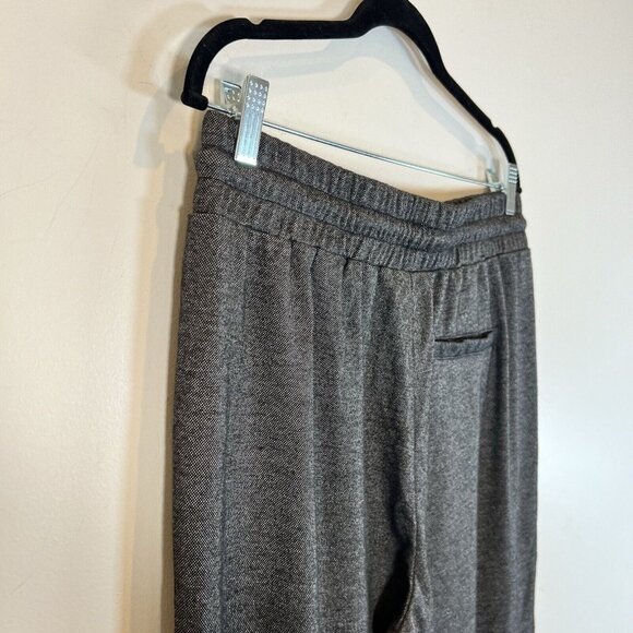 Dex Clothing NWOT Black White Center Seam Drawstring Taper Pant L - Picture 9 of 15